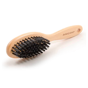 Ancol Ergo Wood Handle Soft Bristle Brush