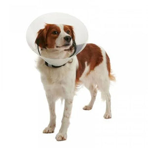 Kruuse BUSTER Anti Scratch/Lick/Bite Clic Recovery Collar Clear