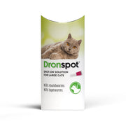Vetoquinol Dronspot Spot On Wormer for Large Cats (5 to 8kg)