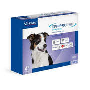Virbac Effipro Duo Flea and Tick Spot on Solution for Cats and Dogs - 4 Pippettes