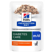 Hill's Prescription Diet m/d Diabetes Care Cat Food with Chicken