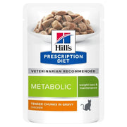 Hill's Prescription Diet Metabolic Weight and Diabetes Chicken Cat Food