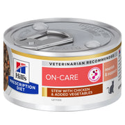 Hill's Prescription Diet ON-CARE for Cats Wet Food Chicken and Vegetables Stew
