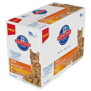 Hill's Science Plan Adult Wet Chicken and Turkey Cat Food Pouches Multipack