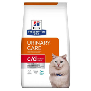 Hills Prescription Diet c/d Multicare Stress Urinary Care Cat Food with Ocean Fish