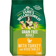 James Wellbeloved Grain Free Adult Turkey and Veg Dry Dog Food