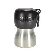 KONG H2O Stainless Steel Dog Water Bottle Black