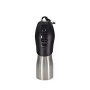 KONG H2O Stainless Steel Dog Water Bottle Black