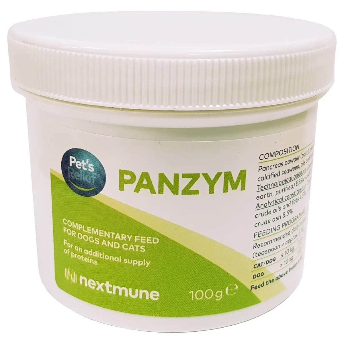Nextmune Panzym Concentrated Pancreatic Enzyme Powder | Joii Pet Shop