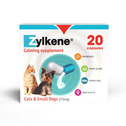 Vetoquinol Zylkene Calming Supplement for Cats and Dogs