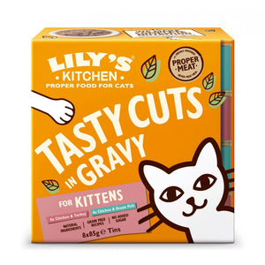 Lily's Kitchen Tasty Cuts Mixed Multipack for Kittens