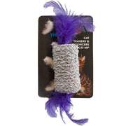 Hem and Boo Barrel With Feathers (Assorted)