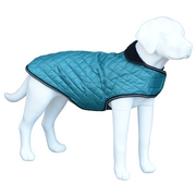 Henry Wag Teal Quilted Dog Jacket