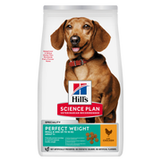 Hill's Science Plan Perfect Weight Small and Mini Chicken Dry Dog Food