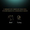 Sheba Select Slices Trays Beef & Turkey in Gravy 22x85g