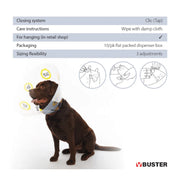 Kruuse BUSTER "Under Construction" Recovery Dog Collar