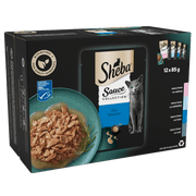 Sheba Sauce Collection Fish Selection in Gravy 40x85g