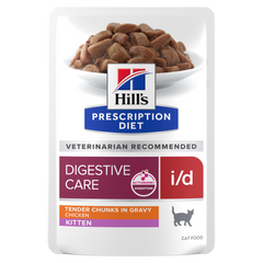Hill's Prescription Diet i/d Digestive Care Kitten Wet Food with Chicken - 12 x 85g