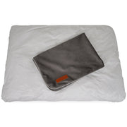Ralph & Co Luxury Memory Foam Crate Bed With Removable Covers - Grey