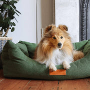 Ralph & Co Richmond Luxury Green Bolster Bed