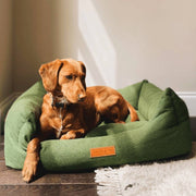 Ralph & Co Richmond Luxury Green Bolster Bed