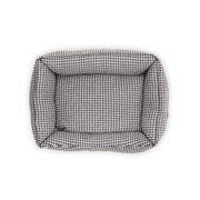 Ralph & Co Luxury Tweed Houndstooth Bolster Bed
