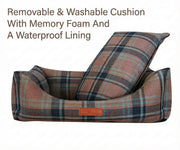 Ralph & Co Marlow Luxury Tartan Bolster Bed