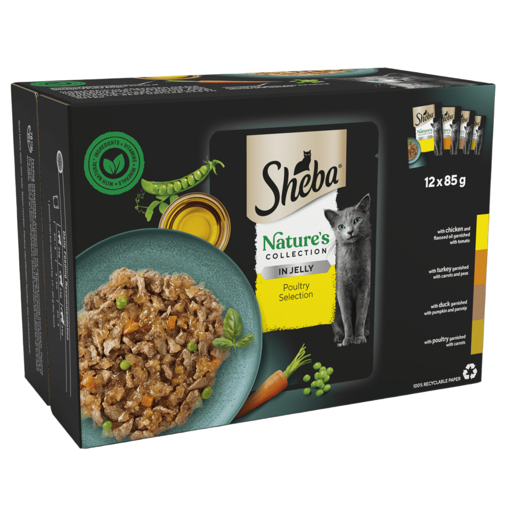 Sheba Natures Collection Poultry in Jelly 40x85g