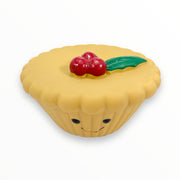 Petface Misha Mince Pie Latex Christmas Dog Toy