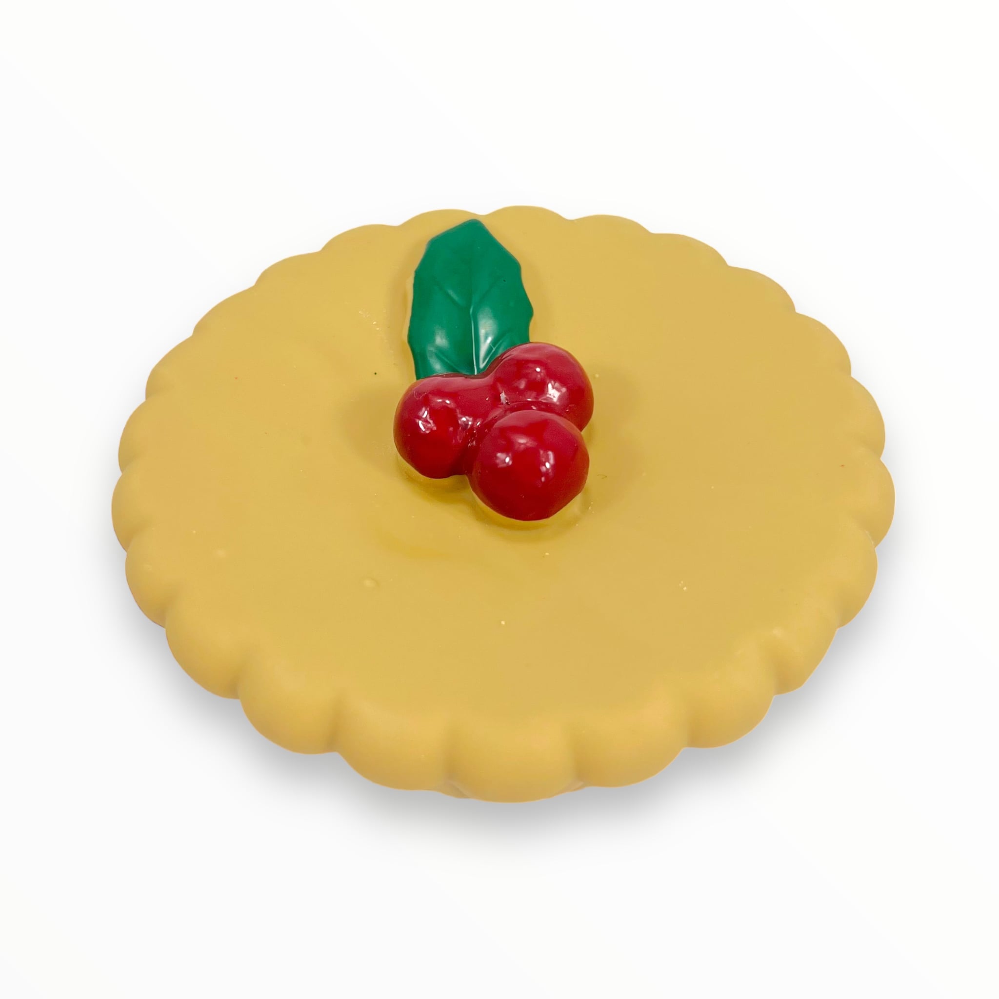 Petface Misha Mince Pie Latex Christmas Dog Toy