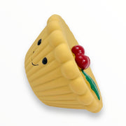 Petface Misha Mince Pie Latex Christmas Dog Toy