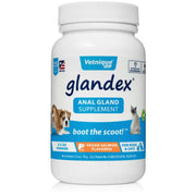 Vetnique Glandex® Vegan Anal Gland Support Powder for Dogs & Cats - Vegan Salmon Flavour