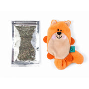 Zoon Nip-It Refillable Catnip Fox Cat