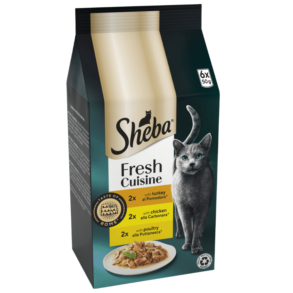 Sheba Fresh Cuisine Taste of Rome Turkey, Chicken & Poultry in Gravy