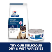 Hill's Prescription Diet Cats Feline z/d Food Sensitivities