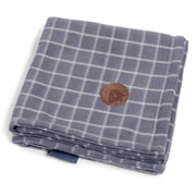 Petface Grey Window Pane Check Comforter Dog Blanket