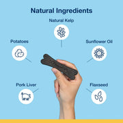 Plaque Off Dental Bones Natural Bacon 482g
