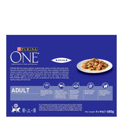 PURINA® ONE Mini Fillets Chicken and Beef Wet Cat Food