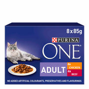 PURINA® ONE Mini Fillets Chicken and Beef Wet Cat Food