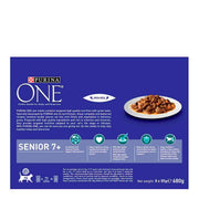 PURINA® ONE Senior 7+ Mini Fillets Chicken and Beef Wet Cat Food