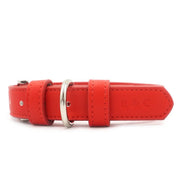 Ralph & Co Red Leather Dog Collar