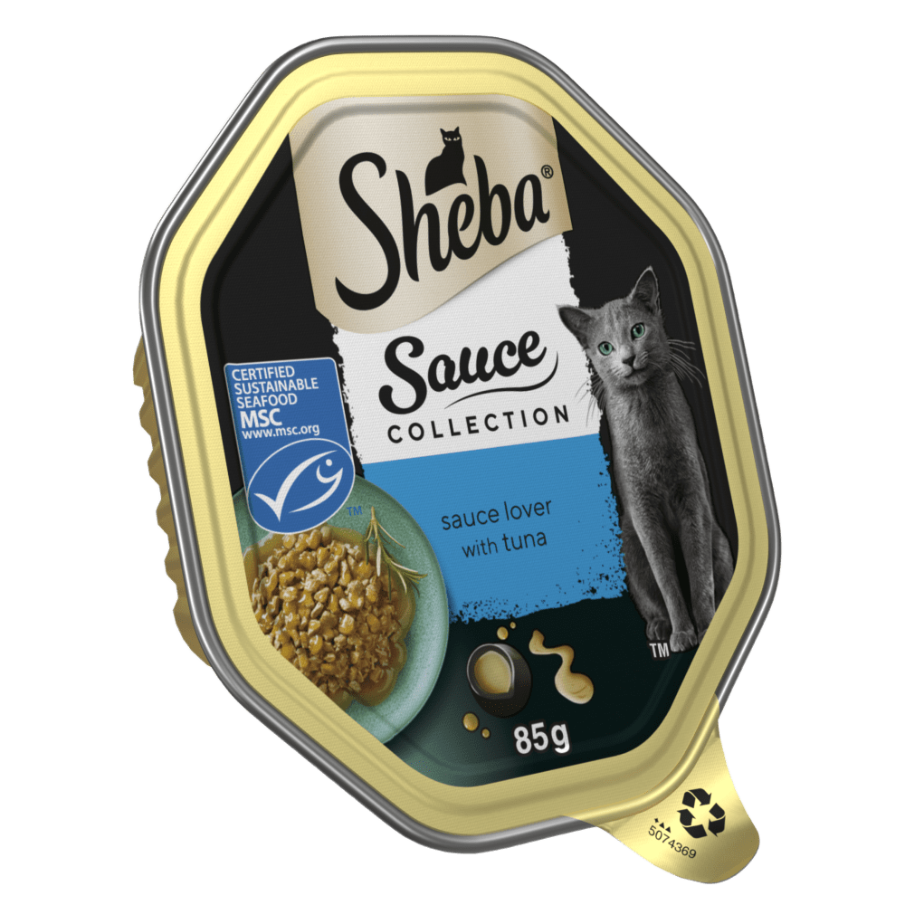 Sheba Sauce Collection Trays with Tuna 22x85g