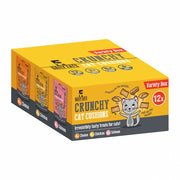 Rosewood Daily Eats Cat Cushions Treats Variety Box - 12 x 60g