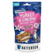 Rosewood x Battersea Turkey Collagen Dog Treats 50g