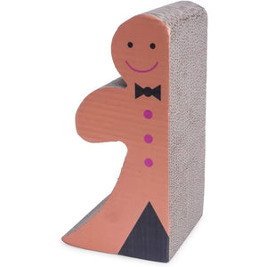 Petface Gingerbread Man Cardboard Scratcher