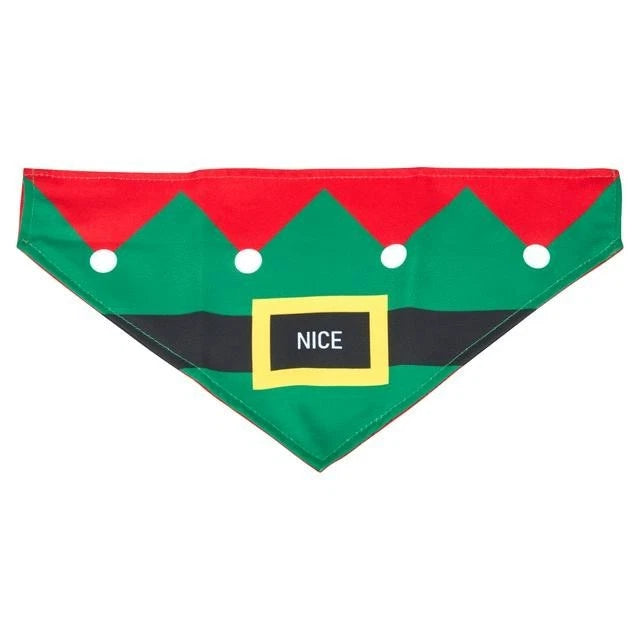 Petface Gifting Naughty or Nice Pet Bandana
