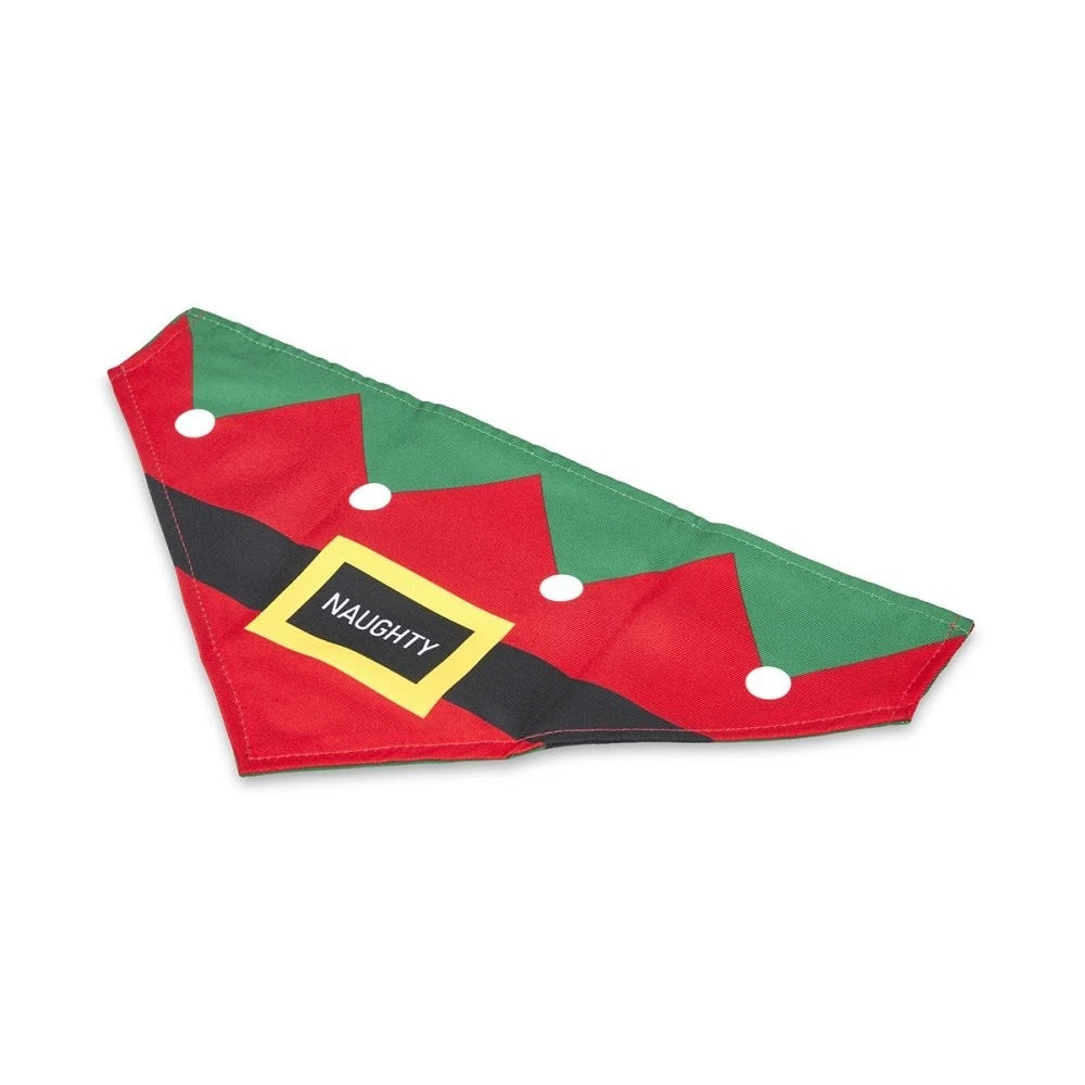 Petface Gifting Naughty or Nice Pet Bandana
