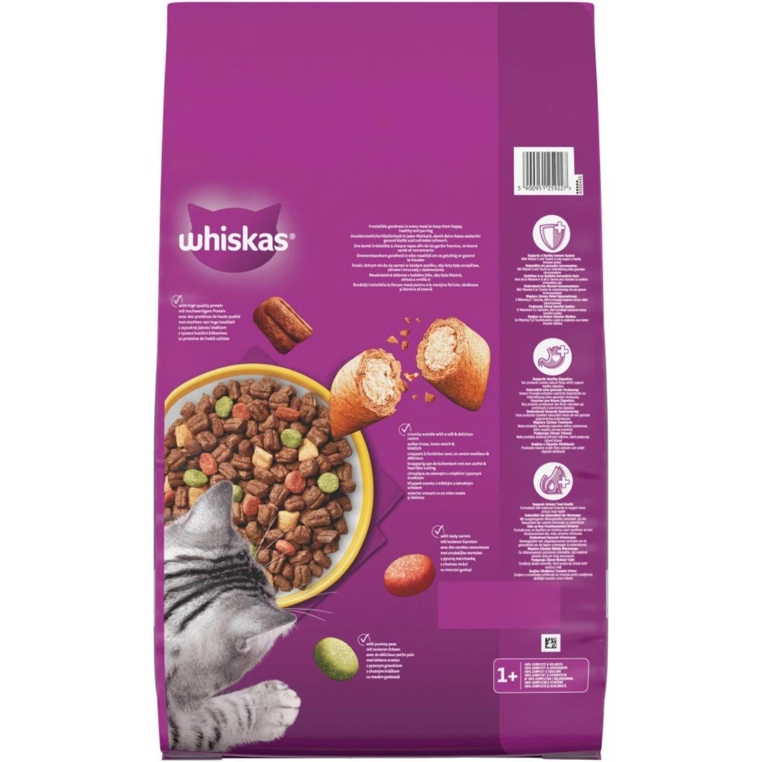 Whiskas 1+ Complete Chicken Dry Food