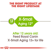 ROYAL CANIN® X-Small Adult 12+ Senior Dog Food