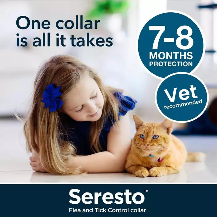Seresto Flea and Tick Control Collar for Cats